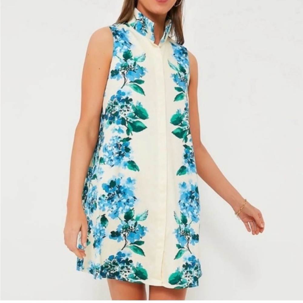 Tuckernuck 
Water's Edge Hydrangea Sleeveless Charlie Dress